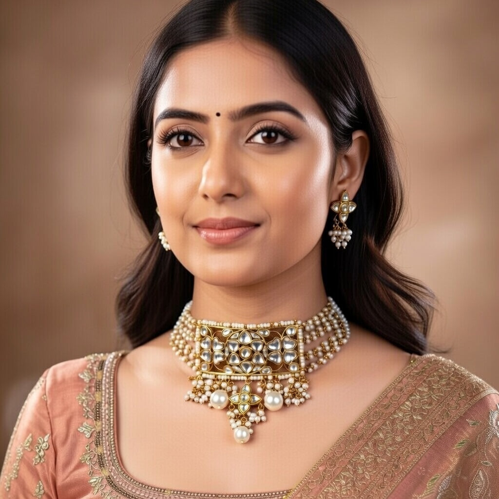 The Riva Noor Mahal Set - palace-inspired luxury jewellery